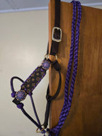 Purple Bougie Lariat Halter