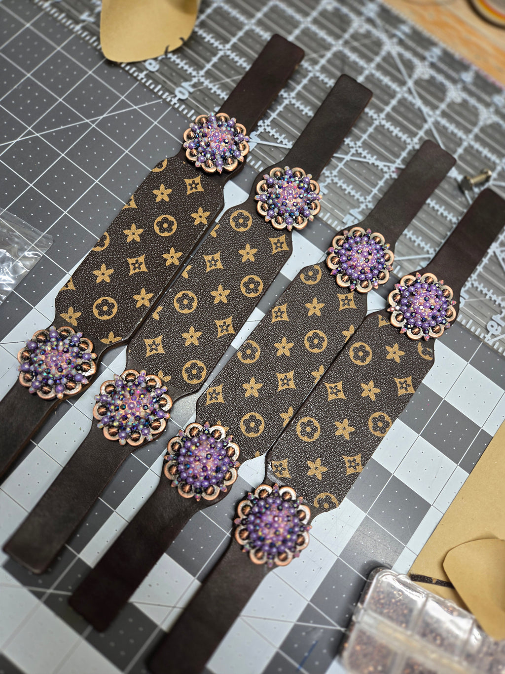 Purple Bougie Lariat Halter