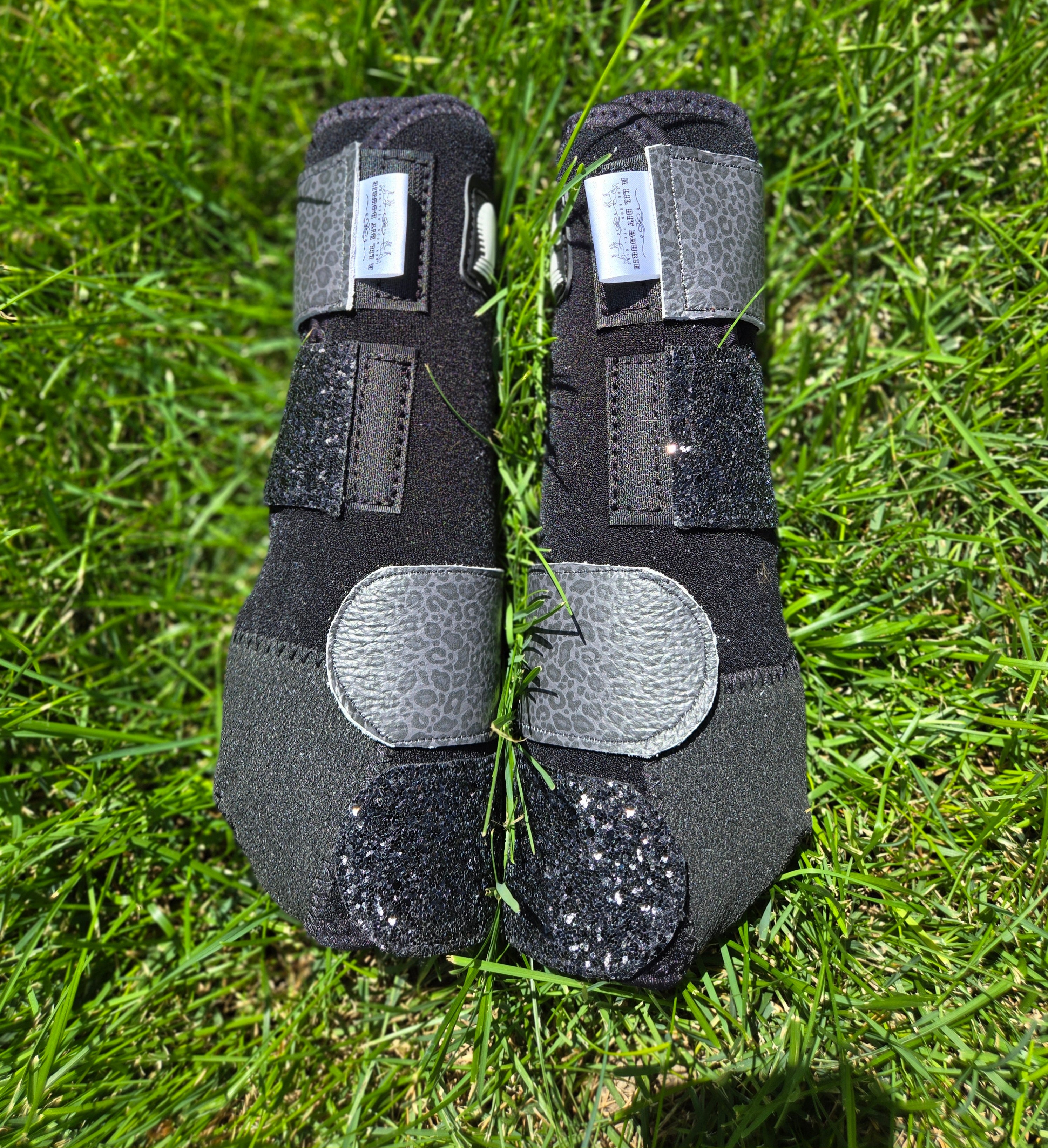 Black Leopard Sport Boots